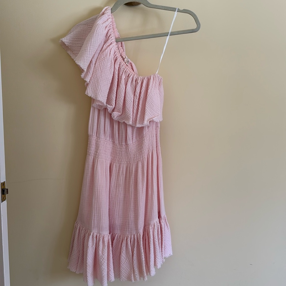 Rebecca Taylor one shoulder dress
